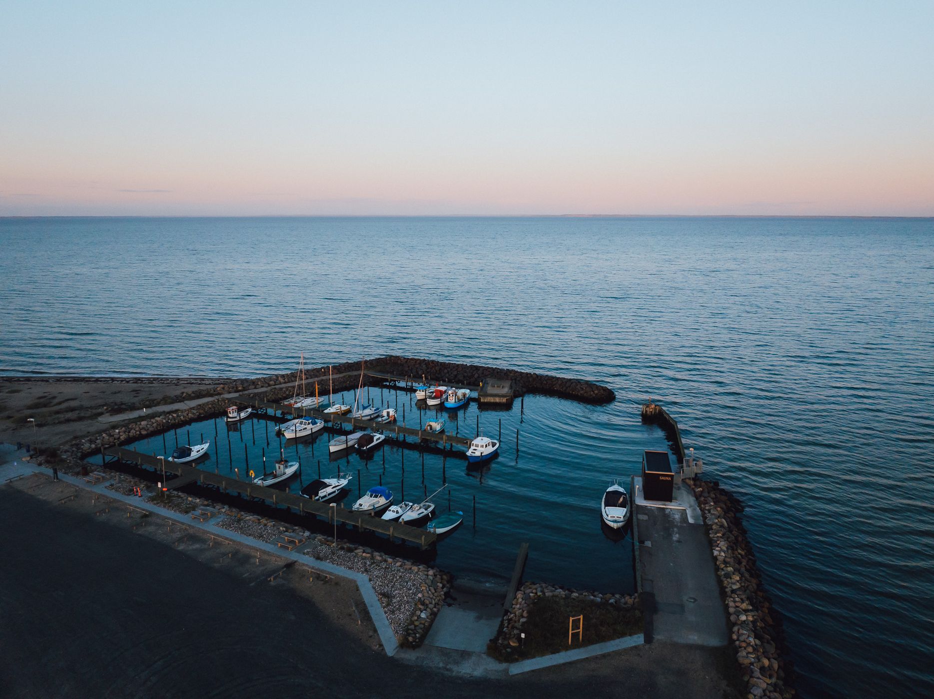 Agernæs Harbor, Denmark, Denmark
