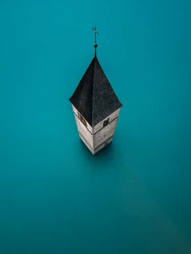 Altgraun sunken Church Bell Tower