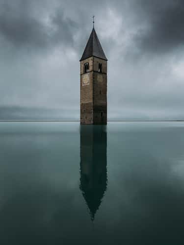 Altgraun sunken Church Bell Tower