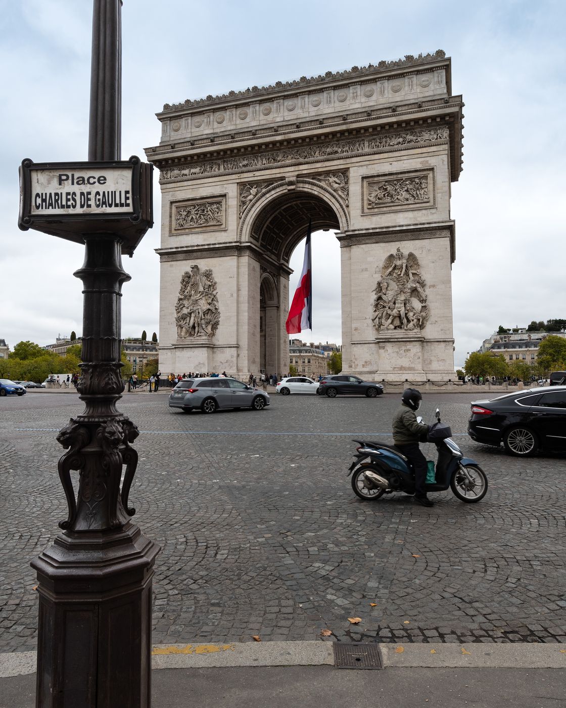 Arc de Triomphe, Paris, France