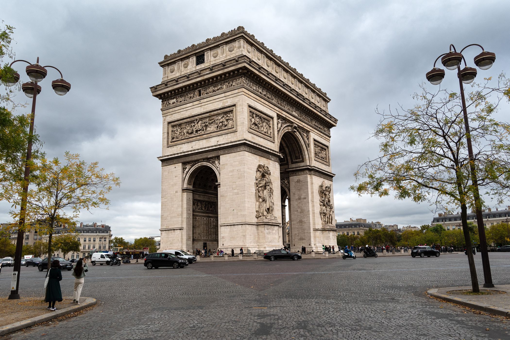 Arc de Triomphe, Paris, France