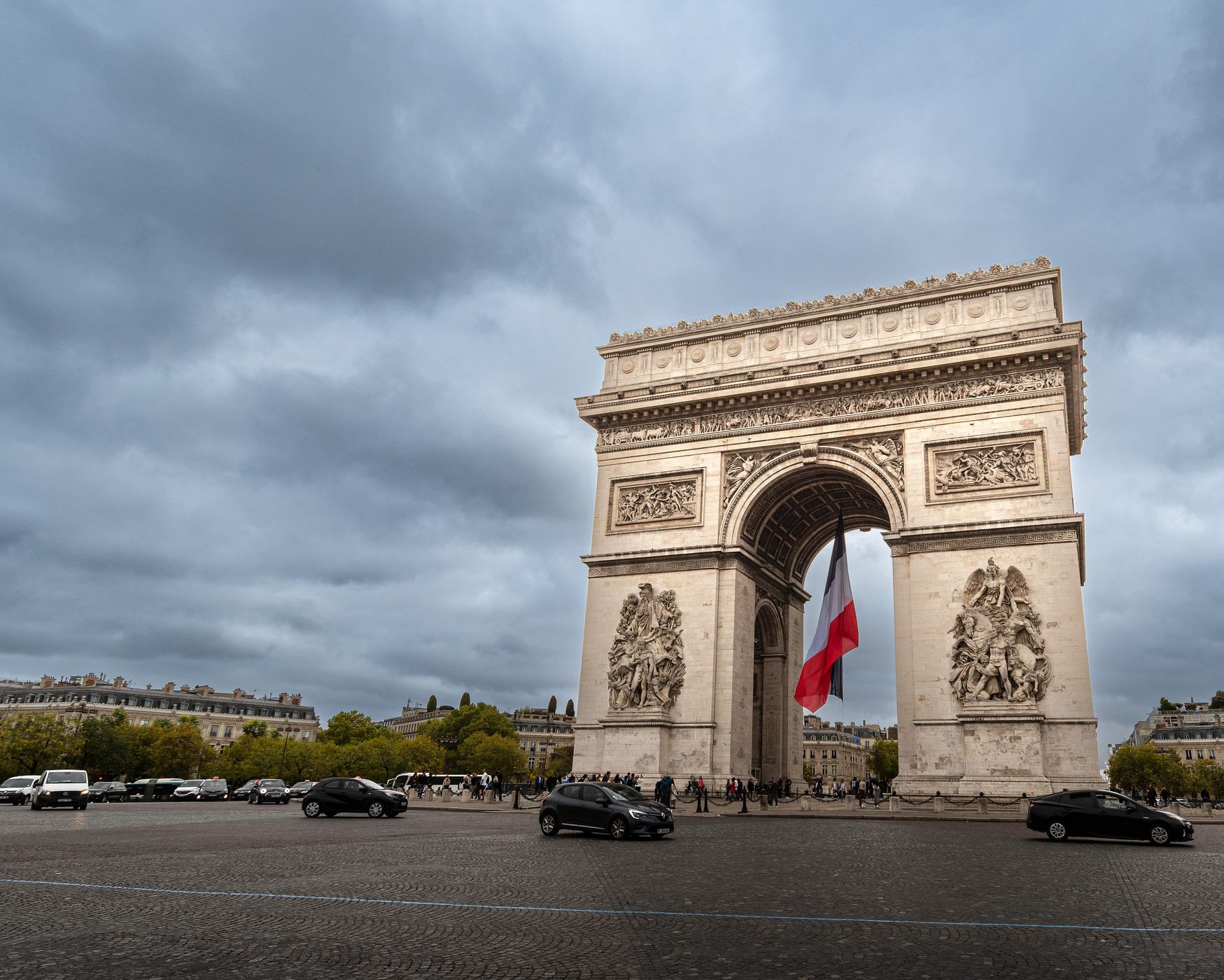 Arc de Triomphe, Paris, France