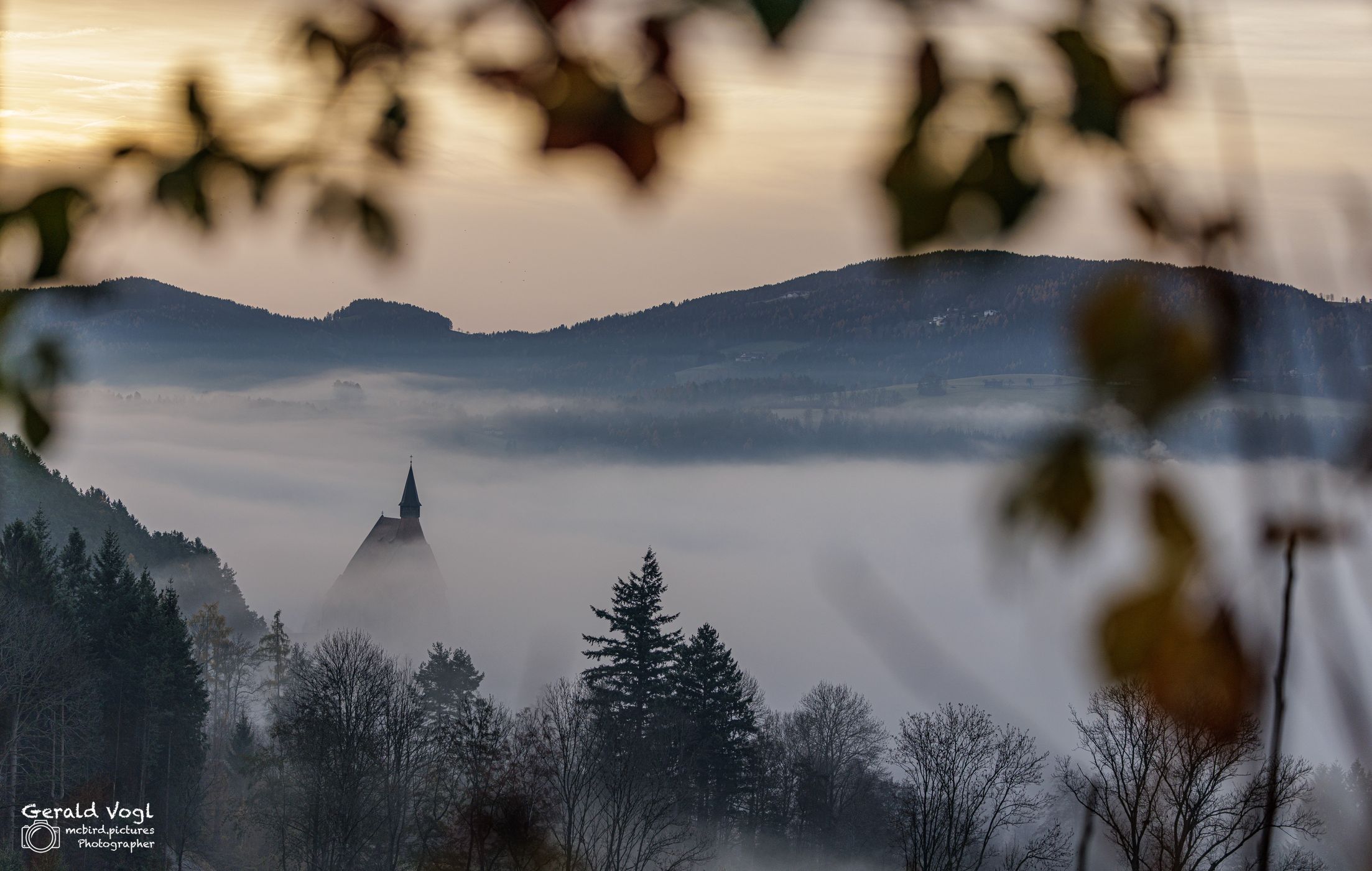 Aussichtsplatz Kirchberg zur Wolfgangskirche, Austria