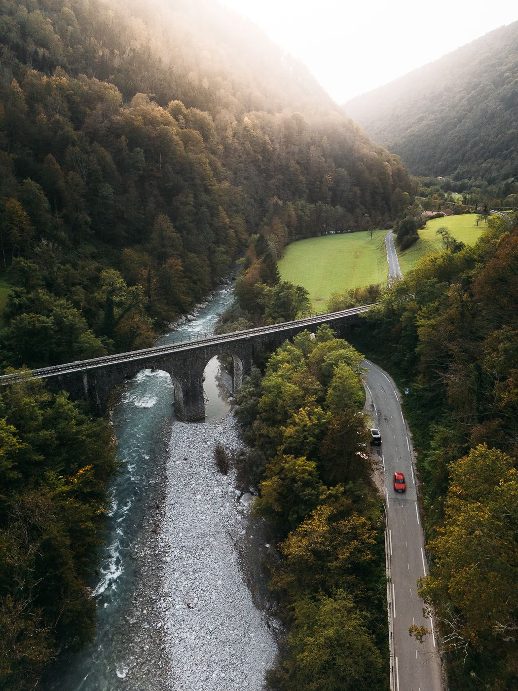 Bača Bridge (Drone), Slovenia