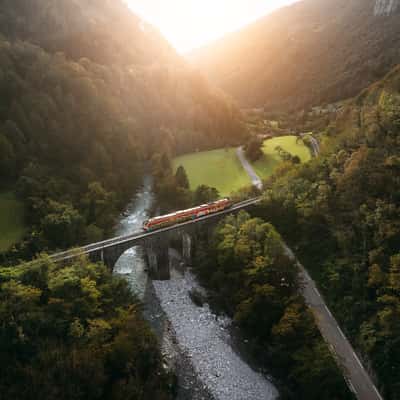 Bača Bridge (Drone), Slovenia