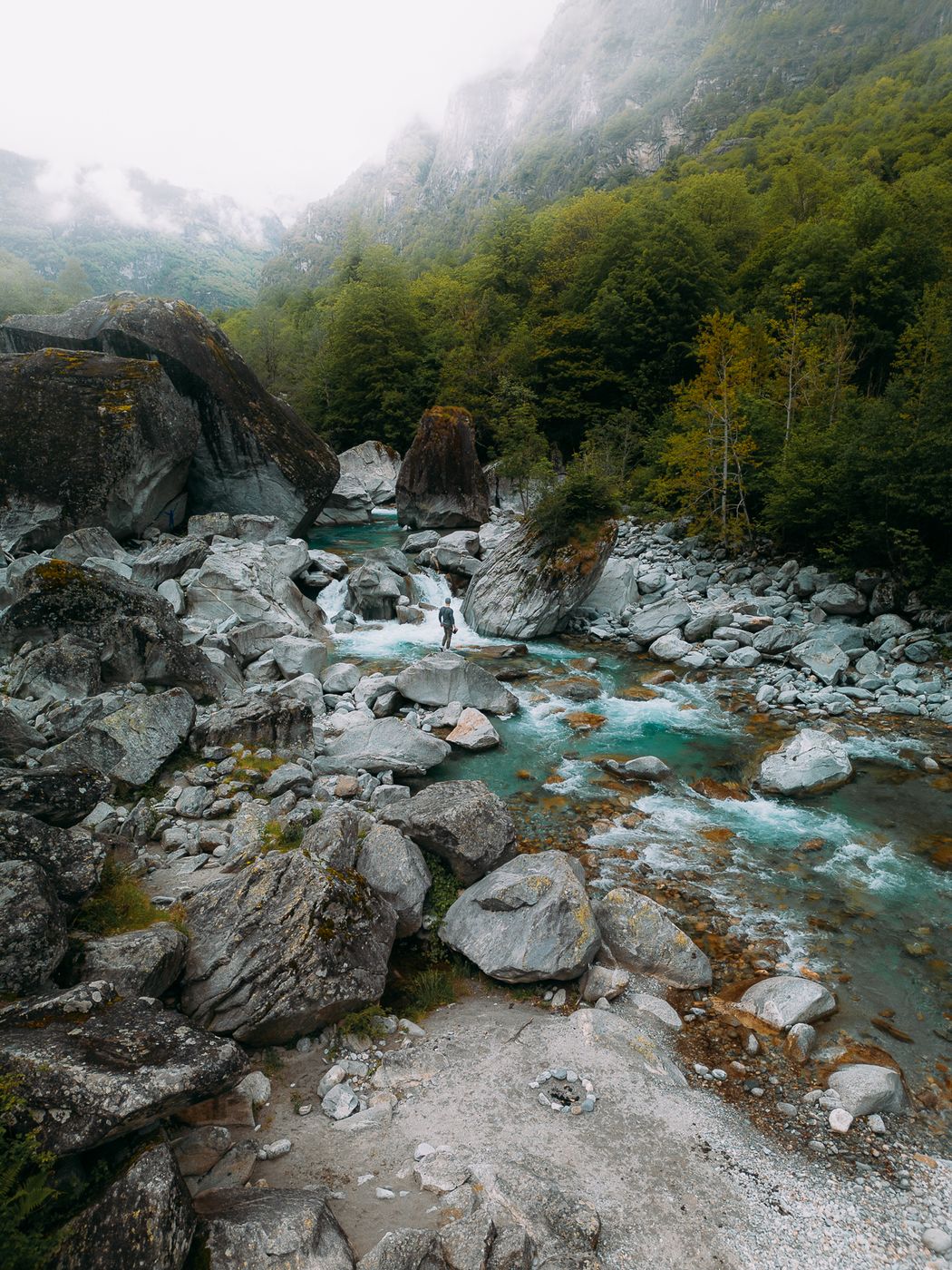 Bavona Rapids, Switzerland
