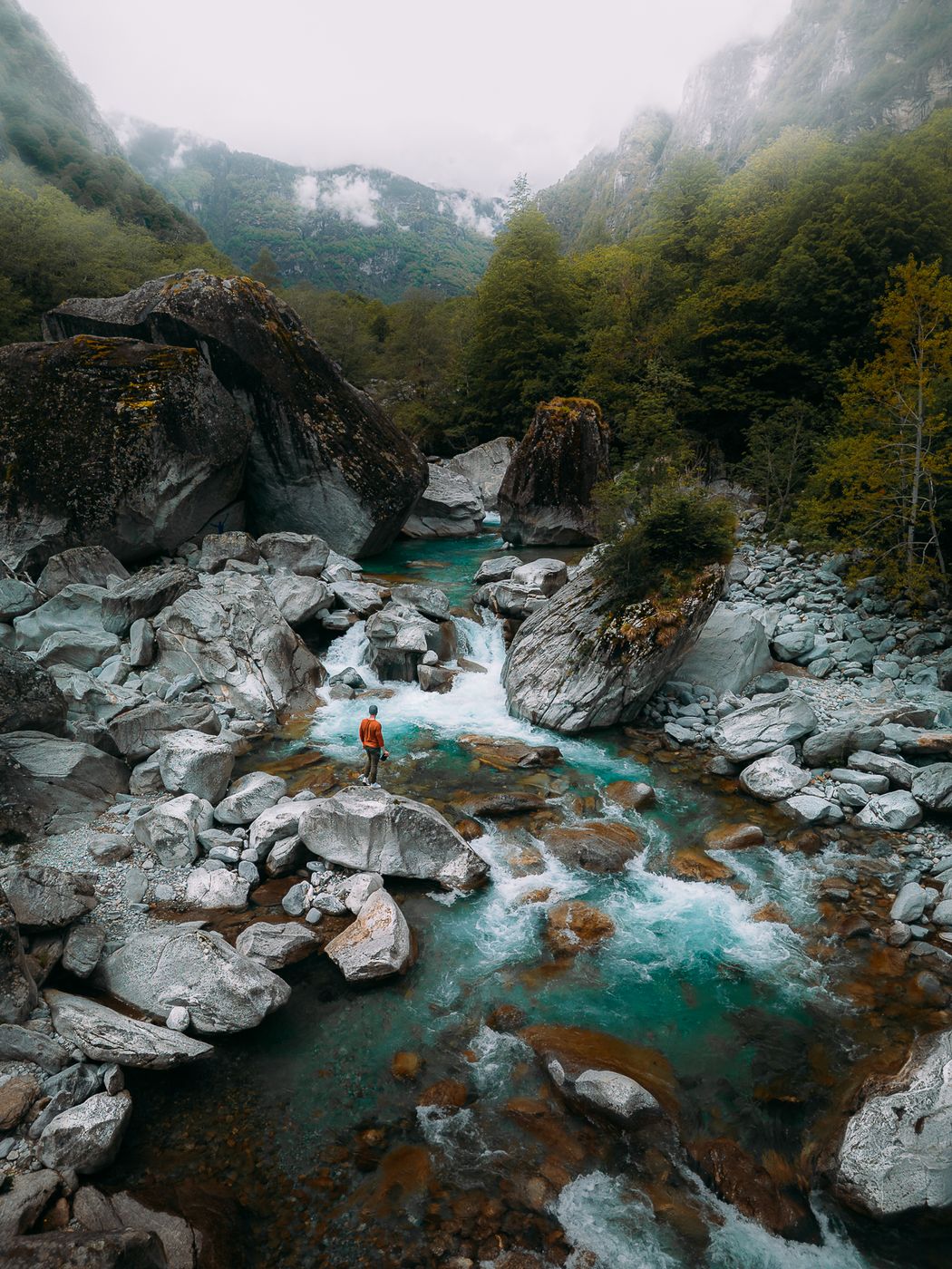 Bavona Rapids, Switzerland