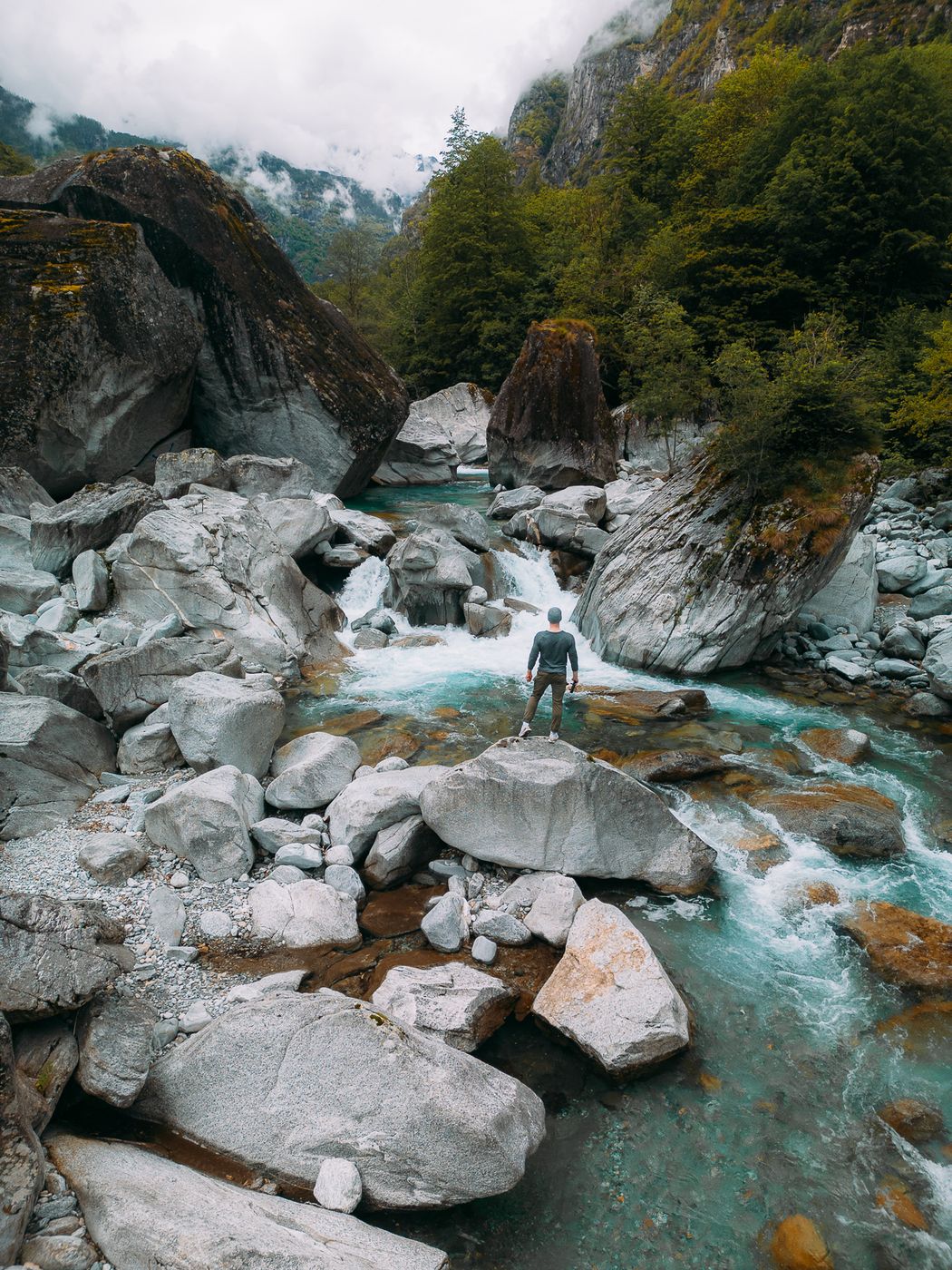 Bavona Rapids, Switzerland