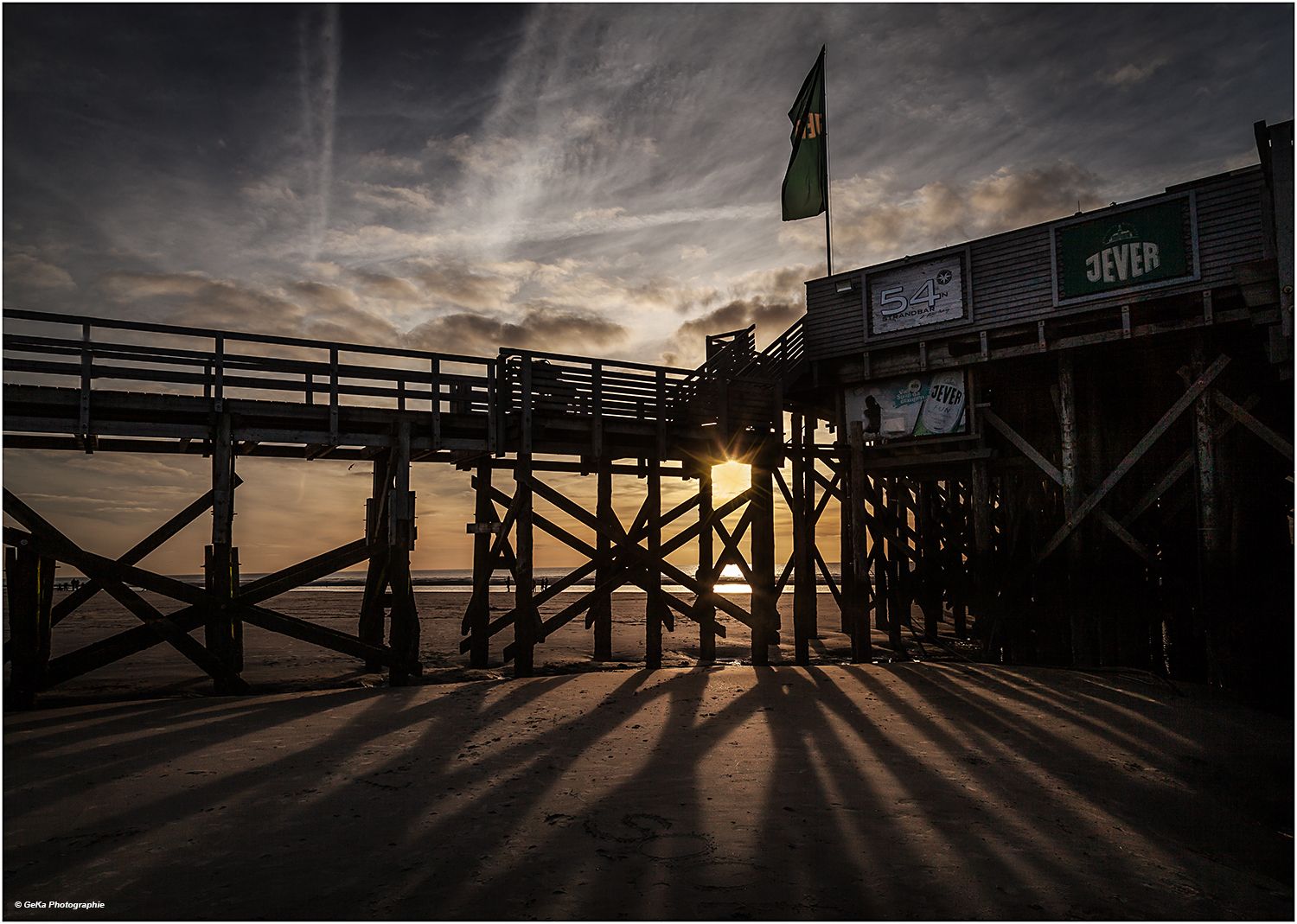 Beach Bar '54° Nord' Sankt Peter-Ording, Germany