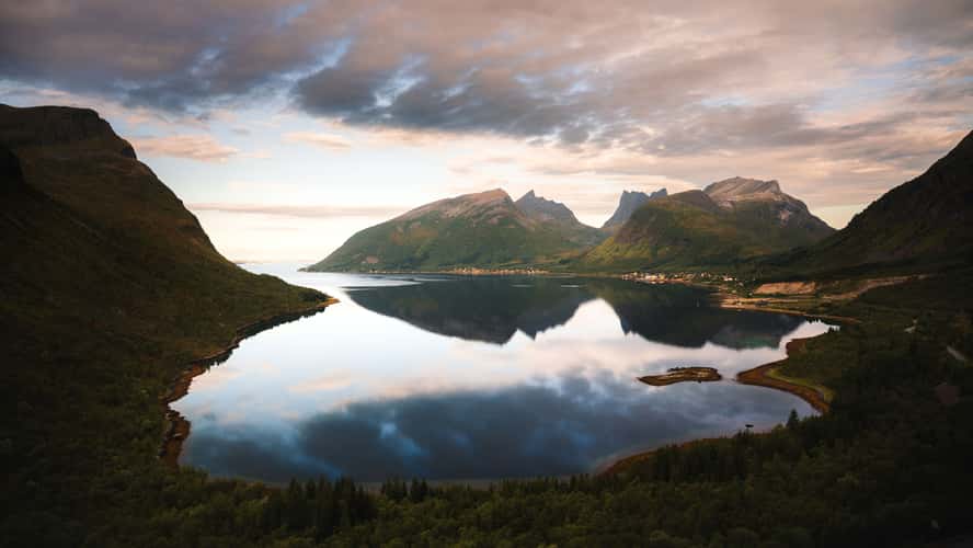 Bergsbotn viewing platform
