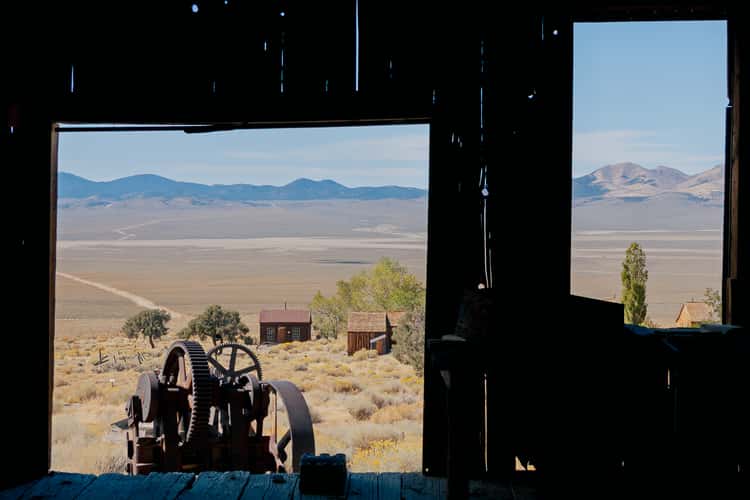 Berlin, ghost-town in Nevada (USA)