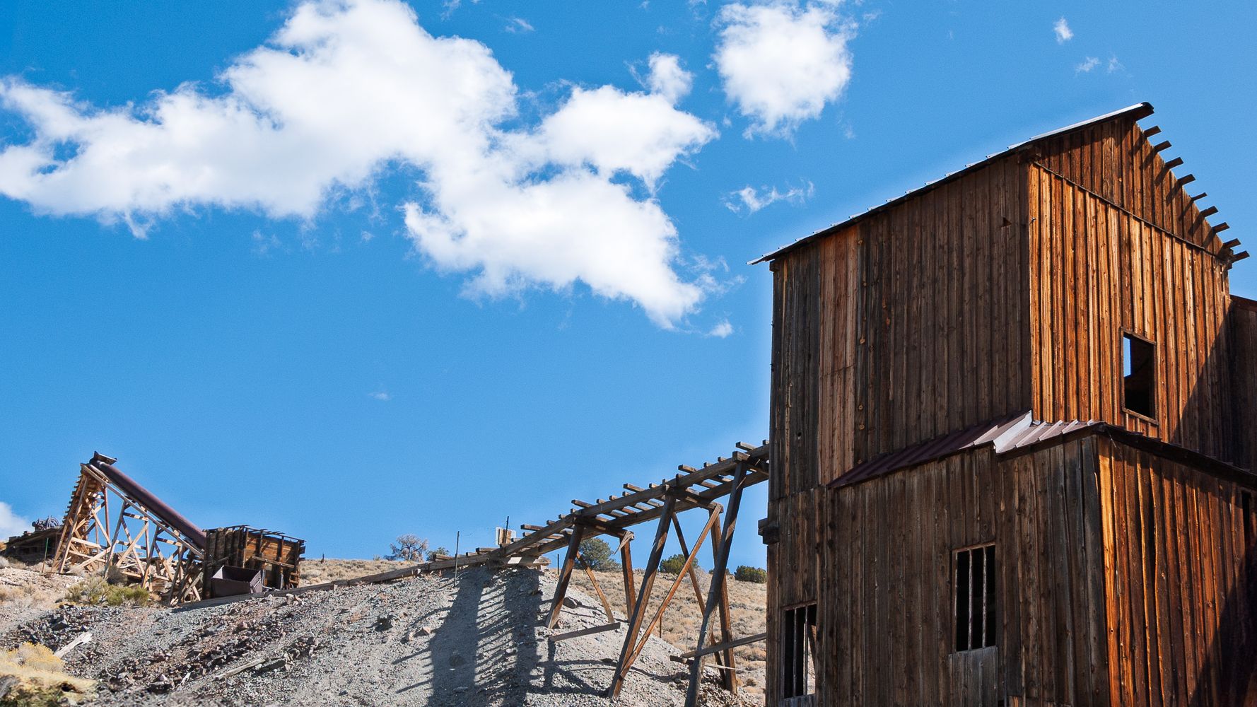 Berlin, ghost-town in Nevada (USA), USA