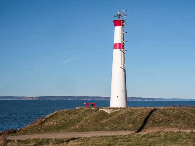 Black Rock Lighthouse and Rocky shore