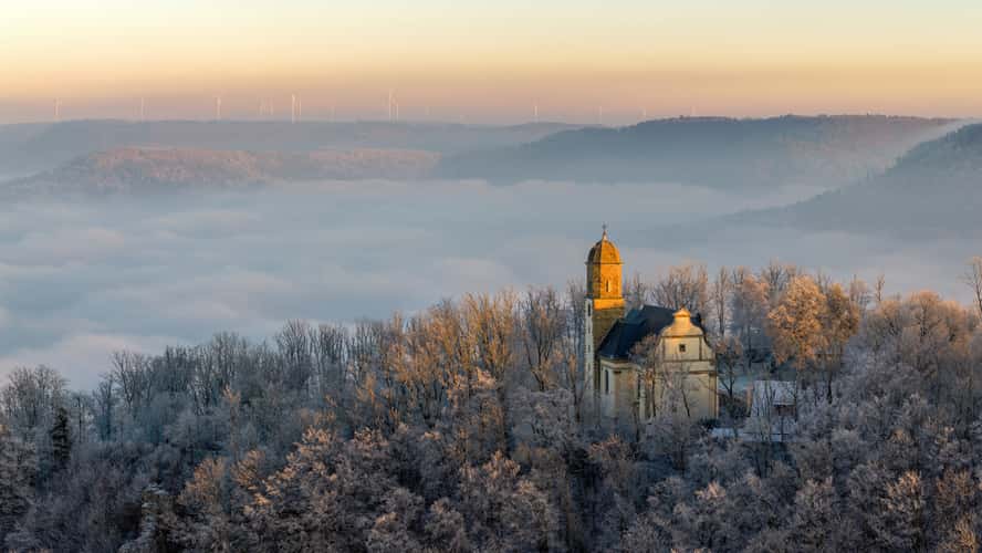 Pilgrimage Church of St. Mary on Hohenrechberg