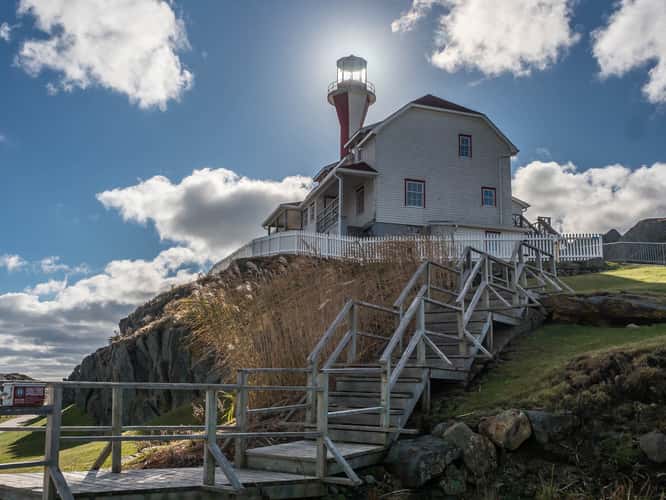 Cape Forchu Lighthouse, Nova Scotia