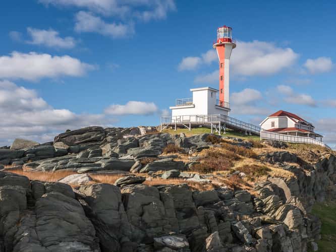 Cape Forchu Lighthouse, Nova Scotia