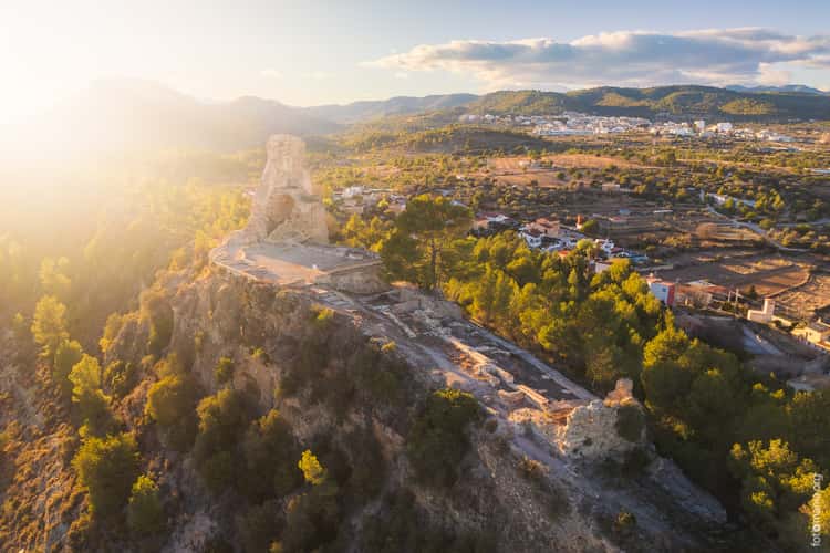 Castillo de Macastre (drone)