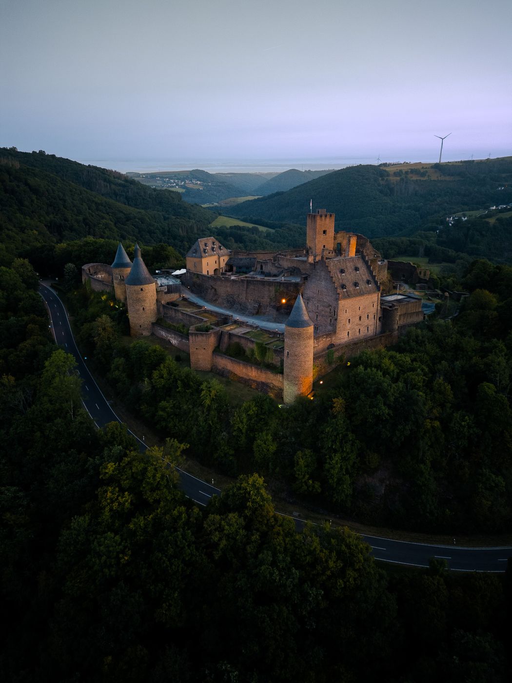 Castle Bourscheid, Luxembourg