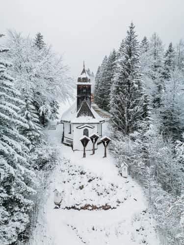 Chapel of the Sacrifice of Mary (Drone)