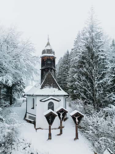 Chapel of the Sacrifice of Mary (Drone)