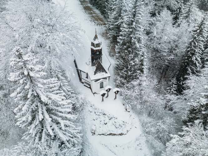 Chapel of the Sacrifice of Mary (Drone)