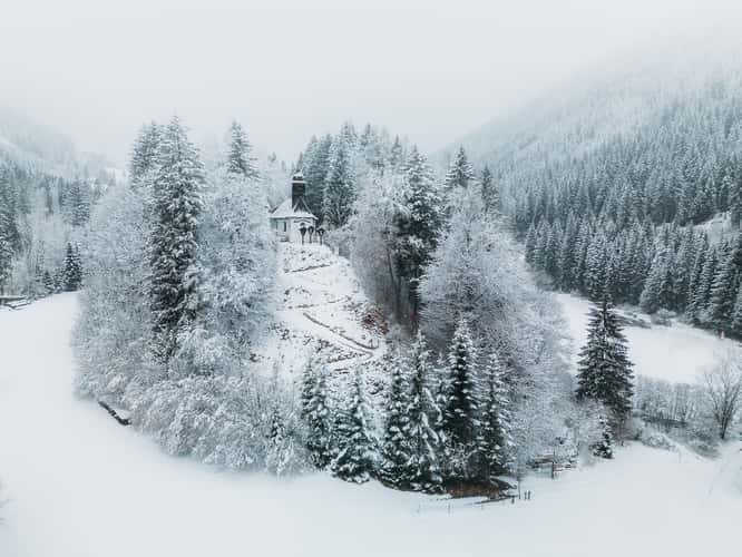 Chapel of the Sacrifice of Mary (Drone)