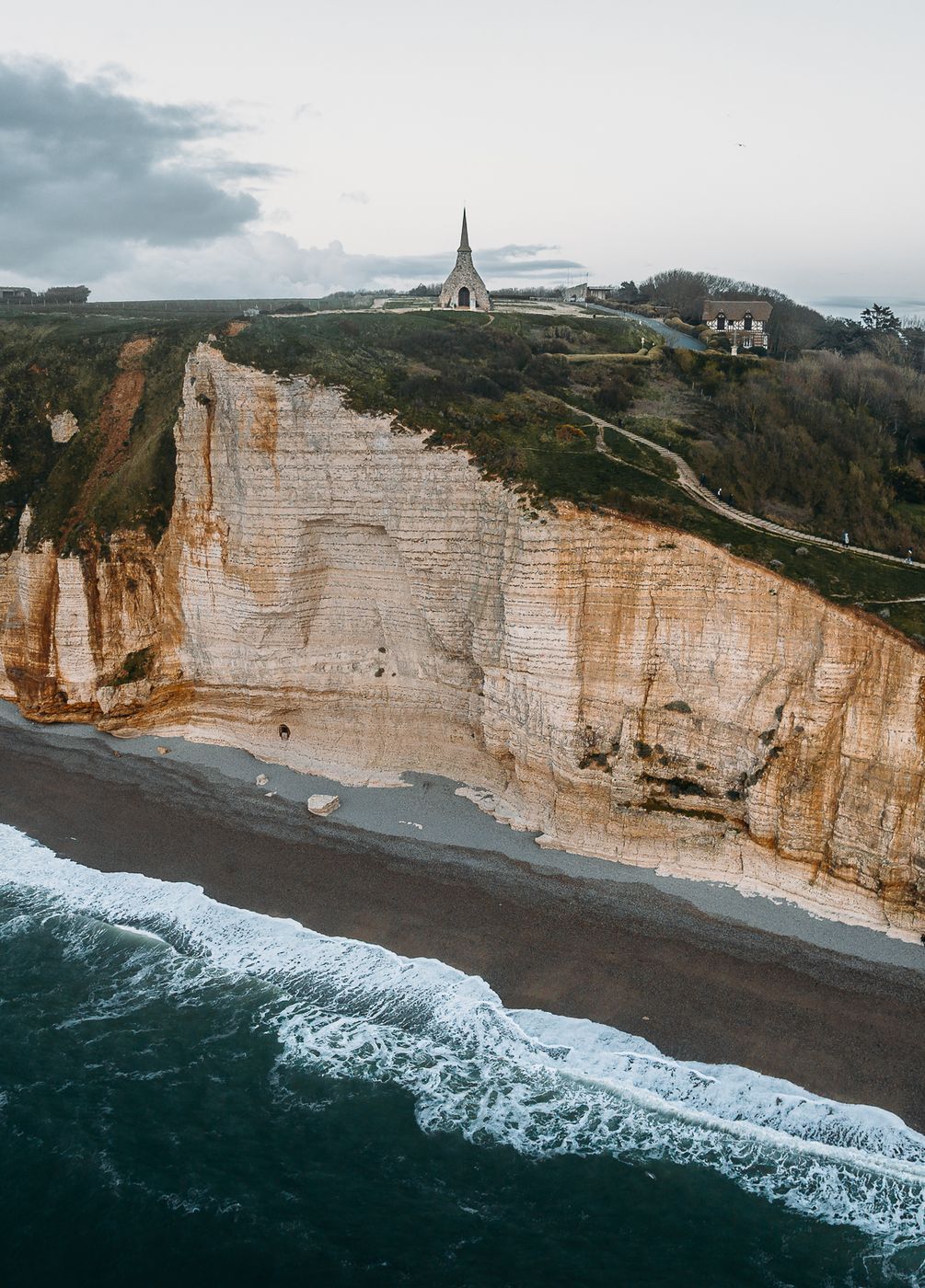 Chapelle Notre-Dame-de-la-Garde (Drone), France