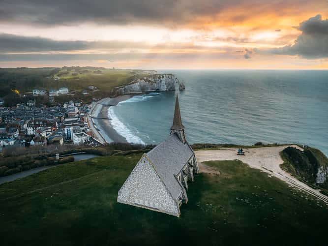 Chapelle Notre-Dame-de-la-Garde (Drone)