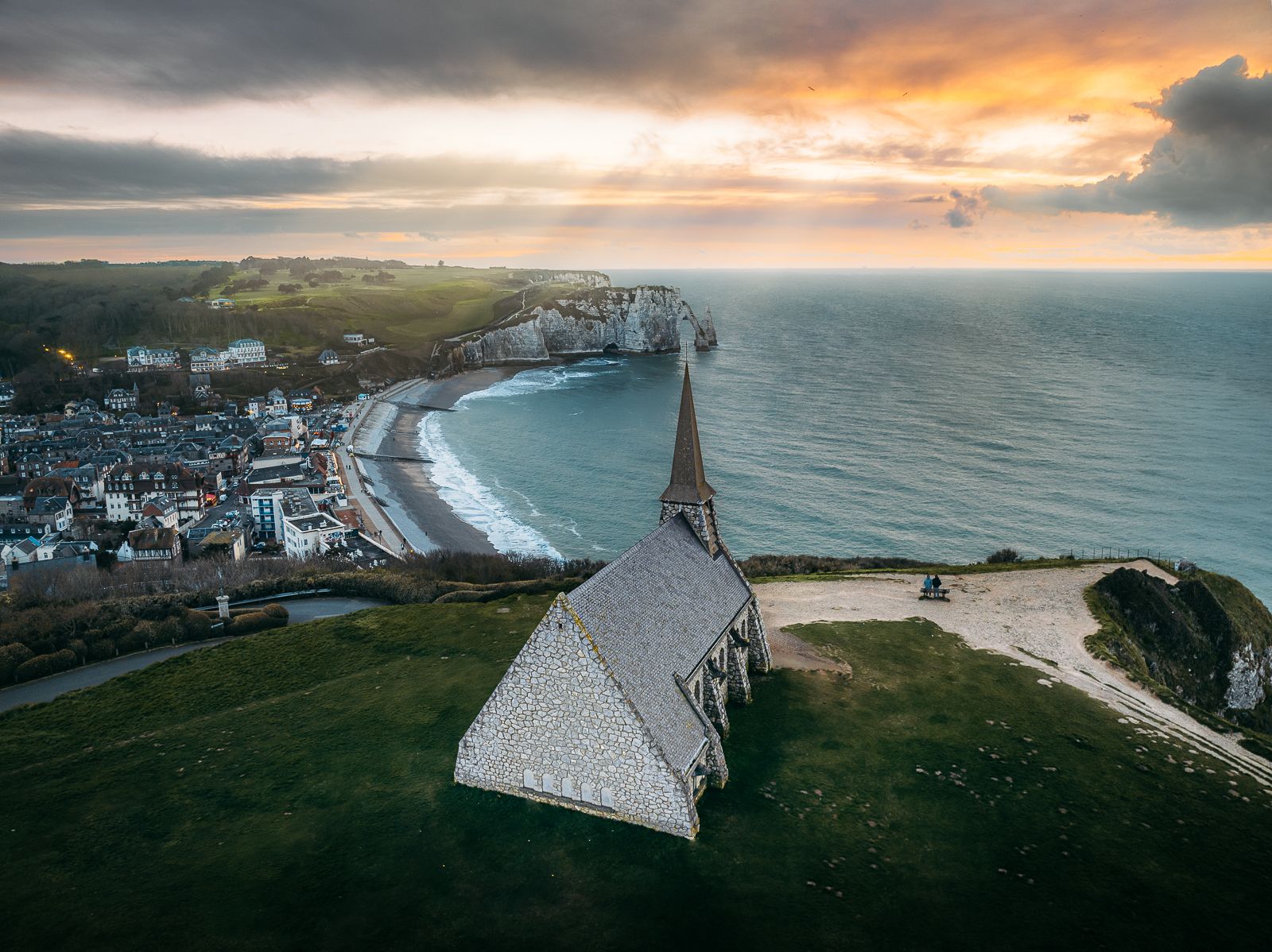 Chapelle Notre-Dame-de-la-Garde (Drone), France