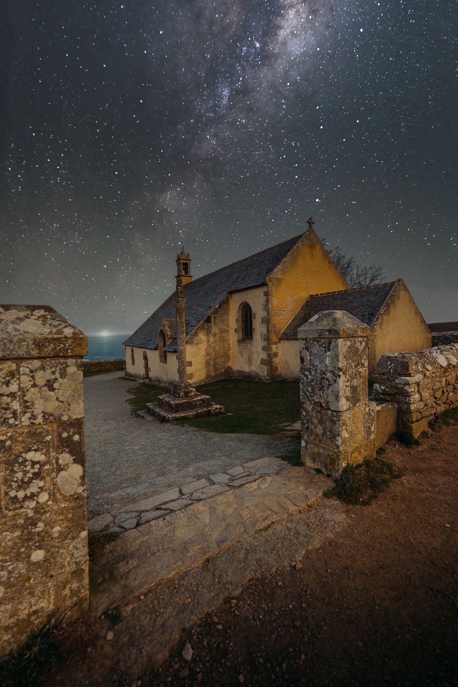 Chapelle Saint-They de la pointe du Van, France
