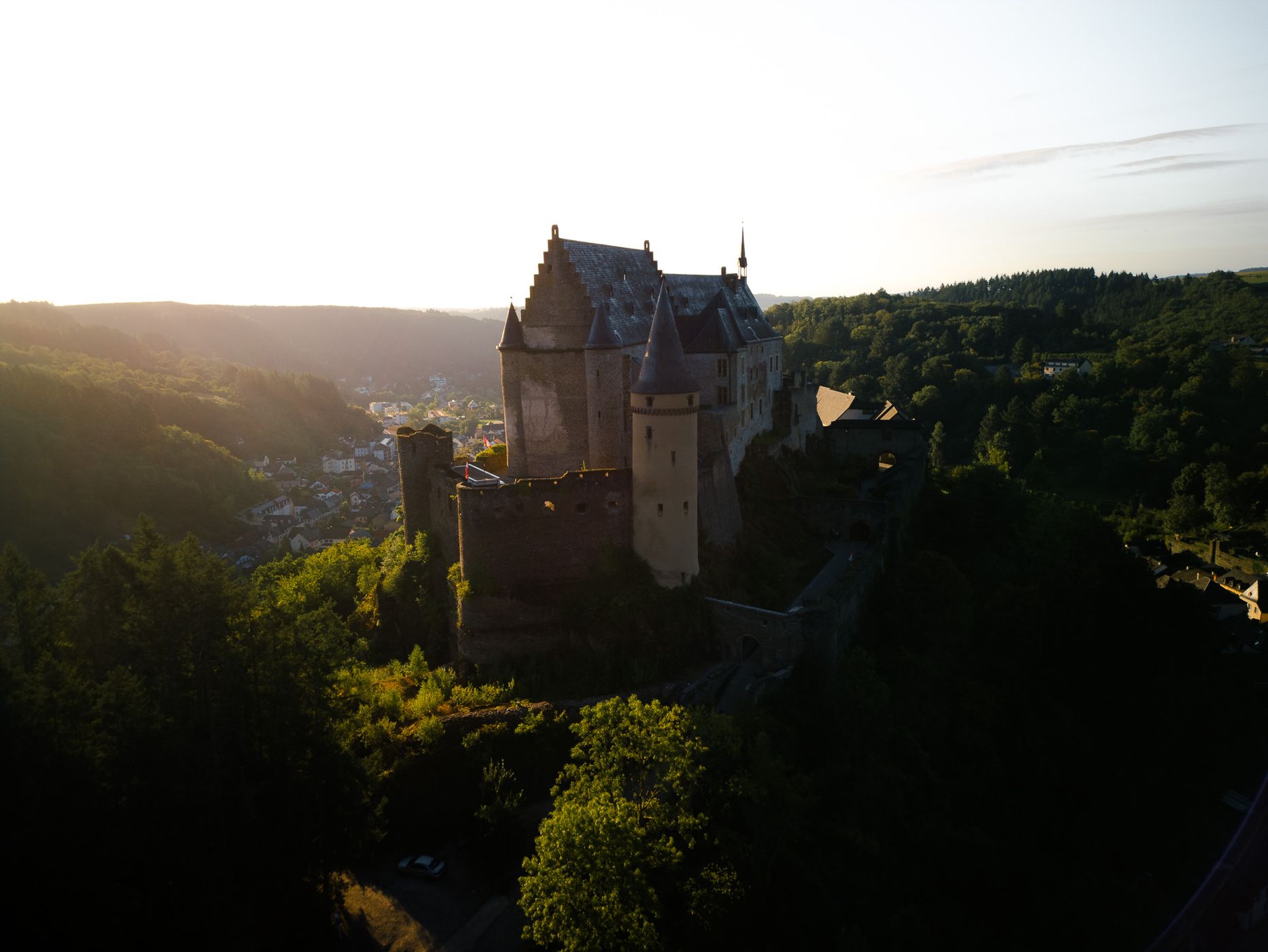Chateau de Vianden, Luxembourg