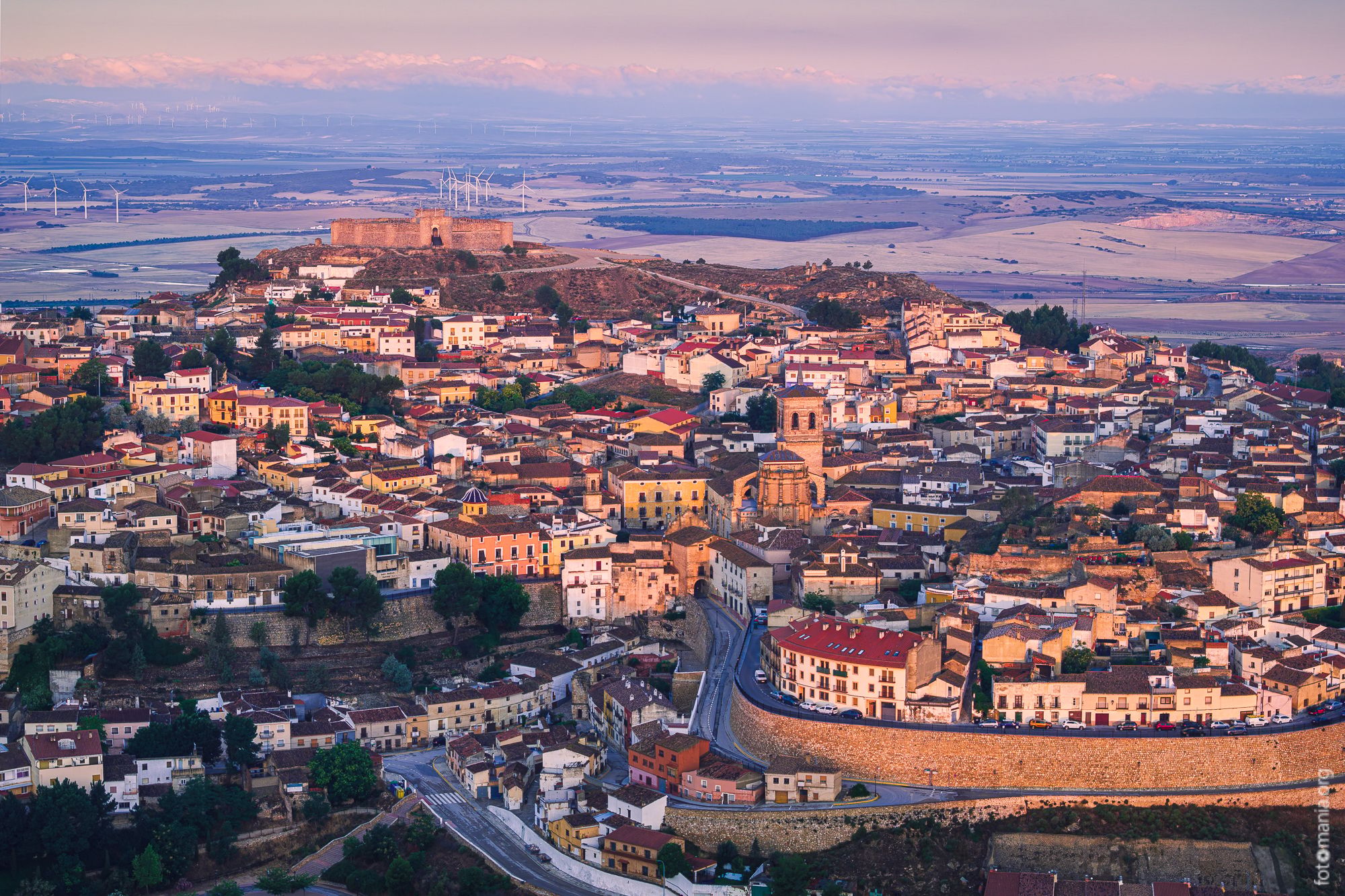 Chinchilla de Montearagón (drone), Spain
