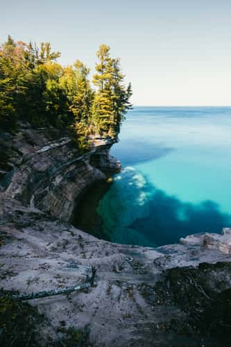 Cliffs at Chapel Loop, Pictured Rocks National Lakeshore