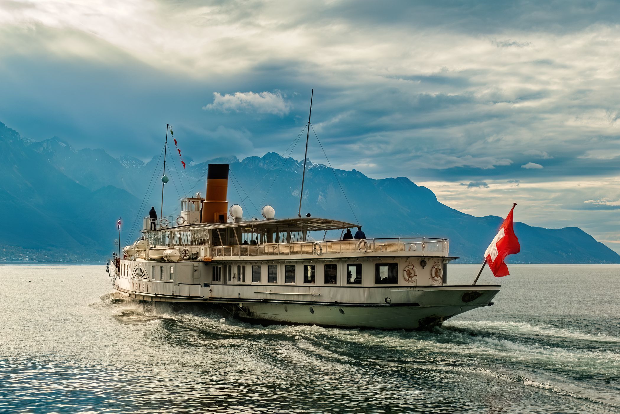 Débarcadère of Montreux, Switzerland