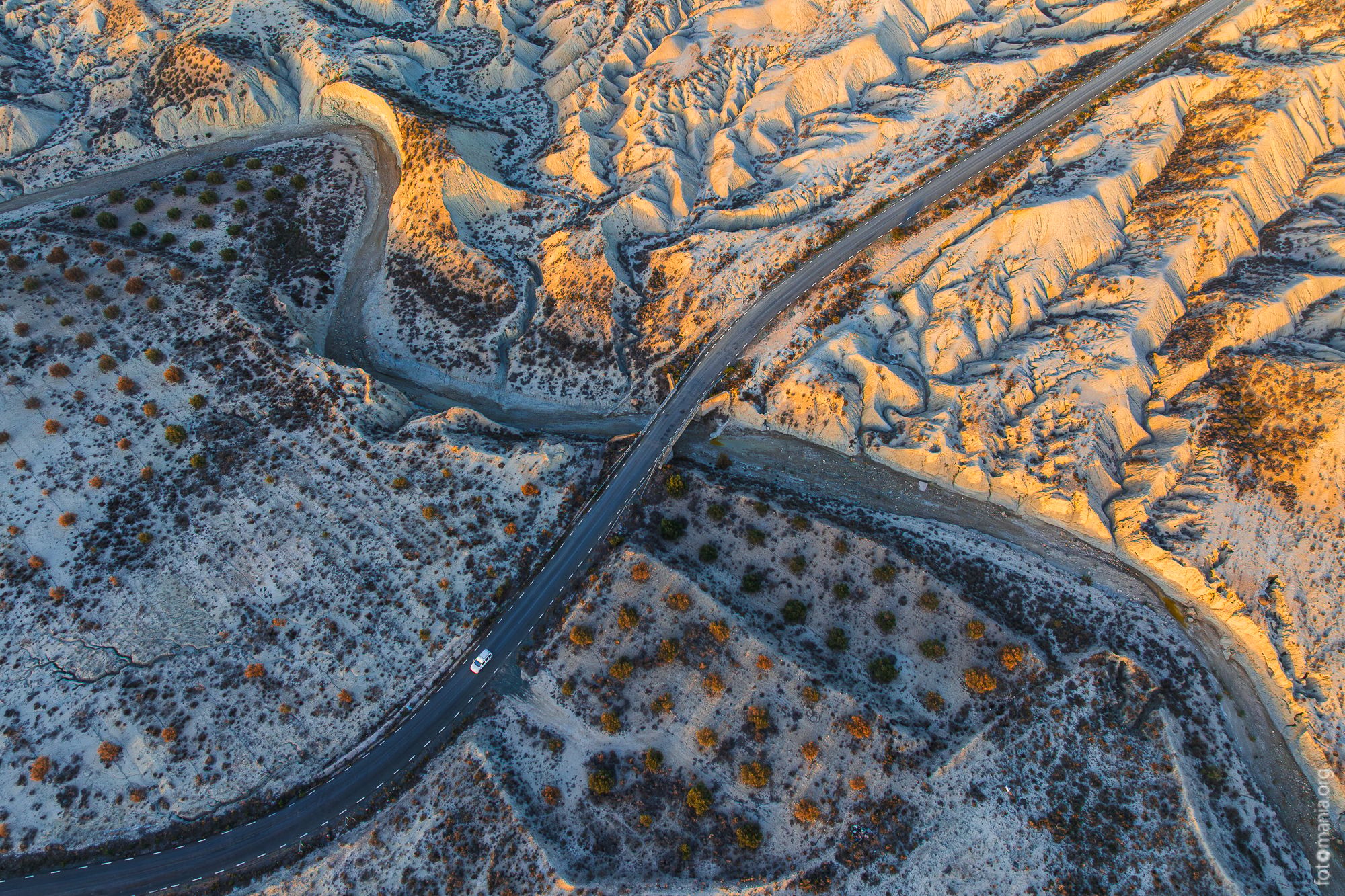 Desierto de Murcia, Abanilla (drone), Spain