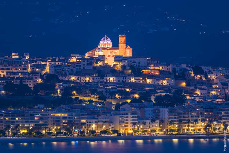 Distant view to Altea