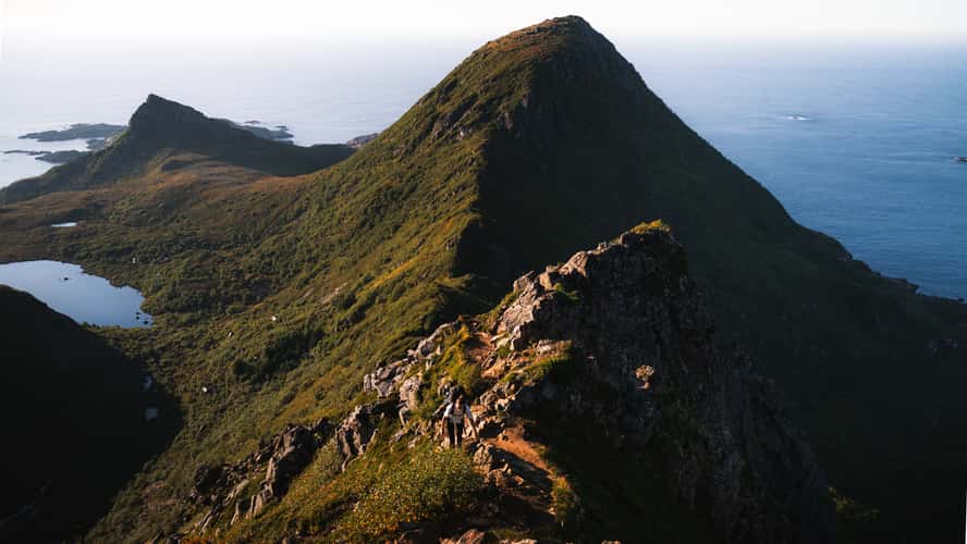 Dronningruta, Mountain section