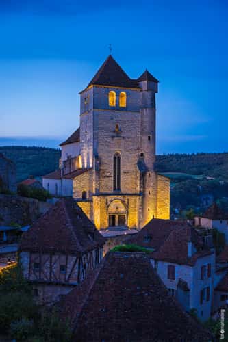 Eglise Saint-Cirq-et-Sainte-Julitte, Saint-Cirq-Lapopie
