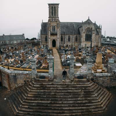 Eglise Saint-Yves de Lounnec, France