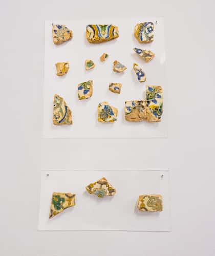 Exposição de azulejos