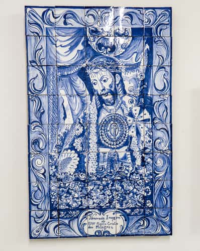 Exposição de azulejos