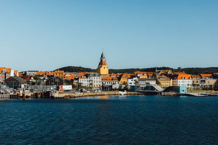 Faaborg waterfront, Denmark