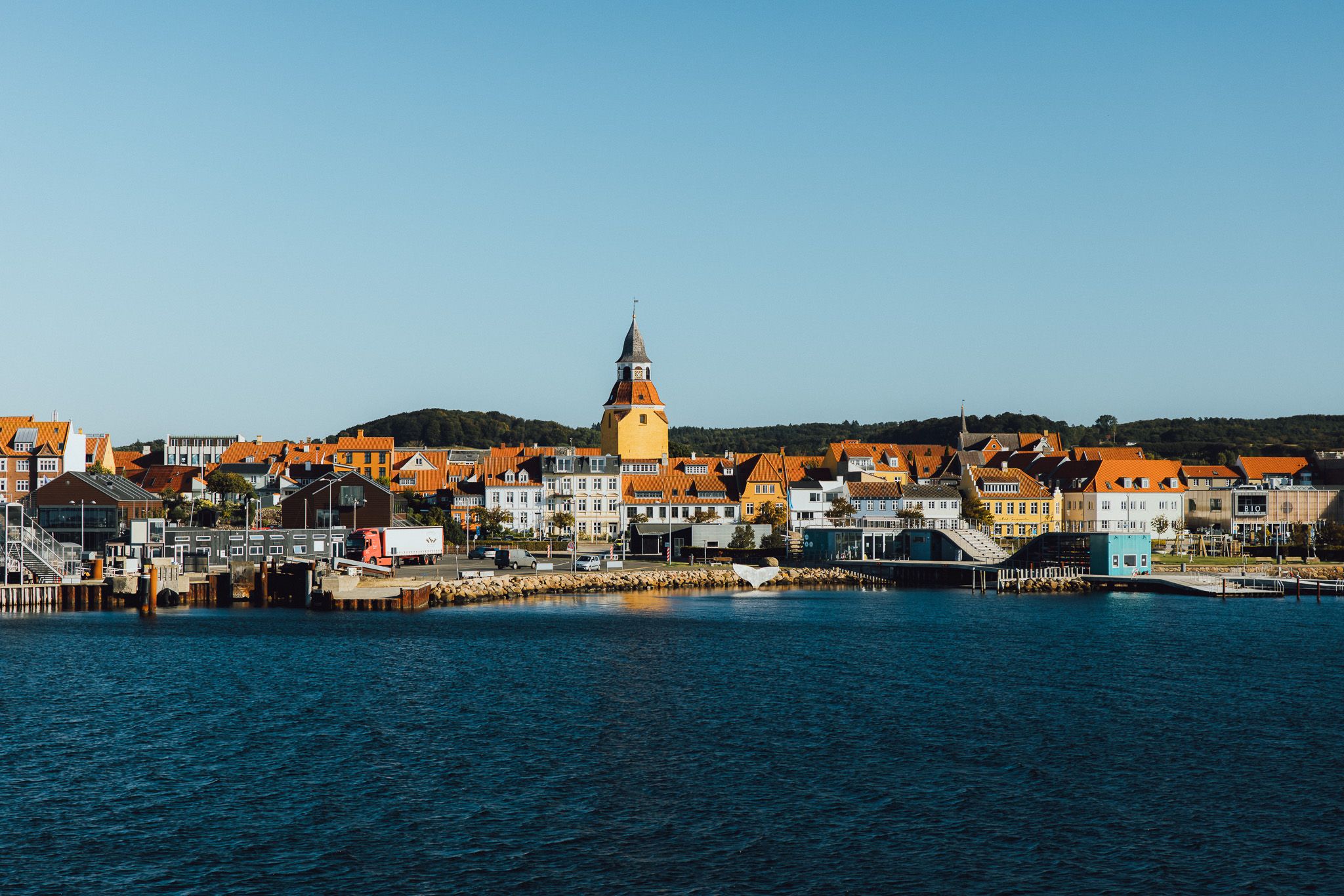 Faaborg waterfront, Denmark, Denmark