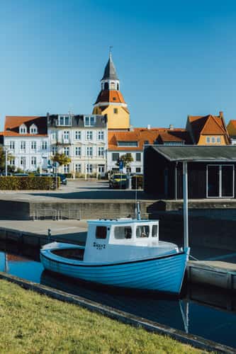 Faarborg Harbor, Denmark