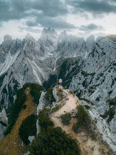 Famous Cadini di Misurina viewpoint