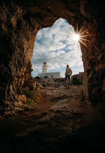 Far de Cavalleria (Cave View)