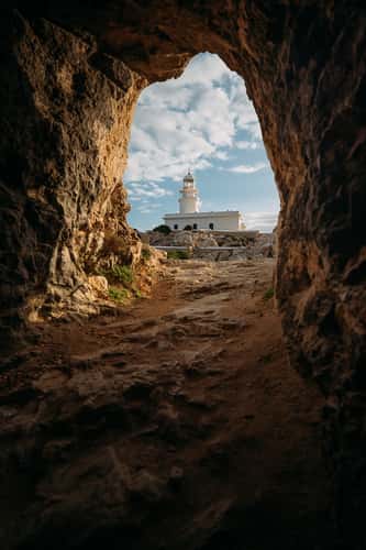 Far de Cavalleria (Cave View)