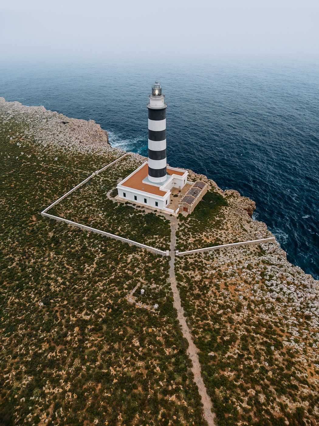 Far de l’Illa de l’Aire (Drone), Spain