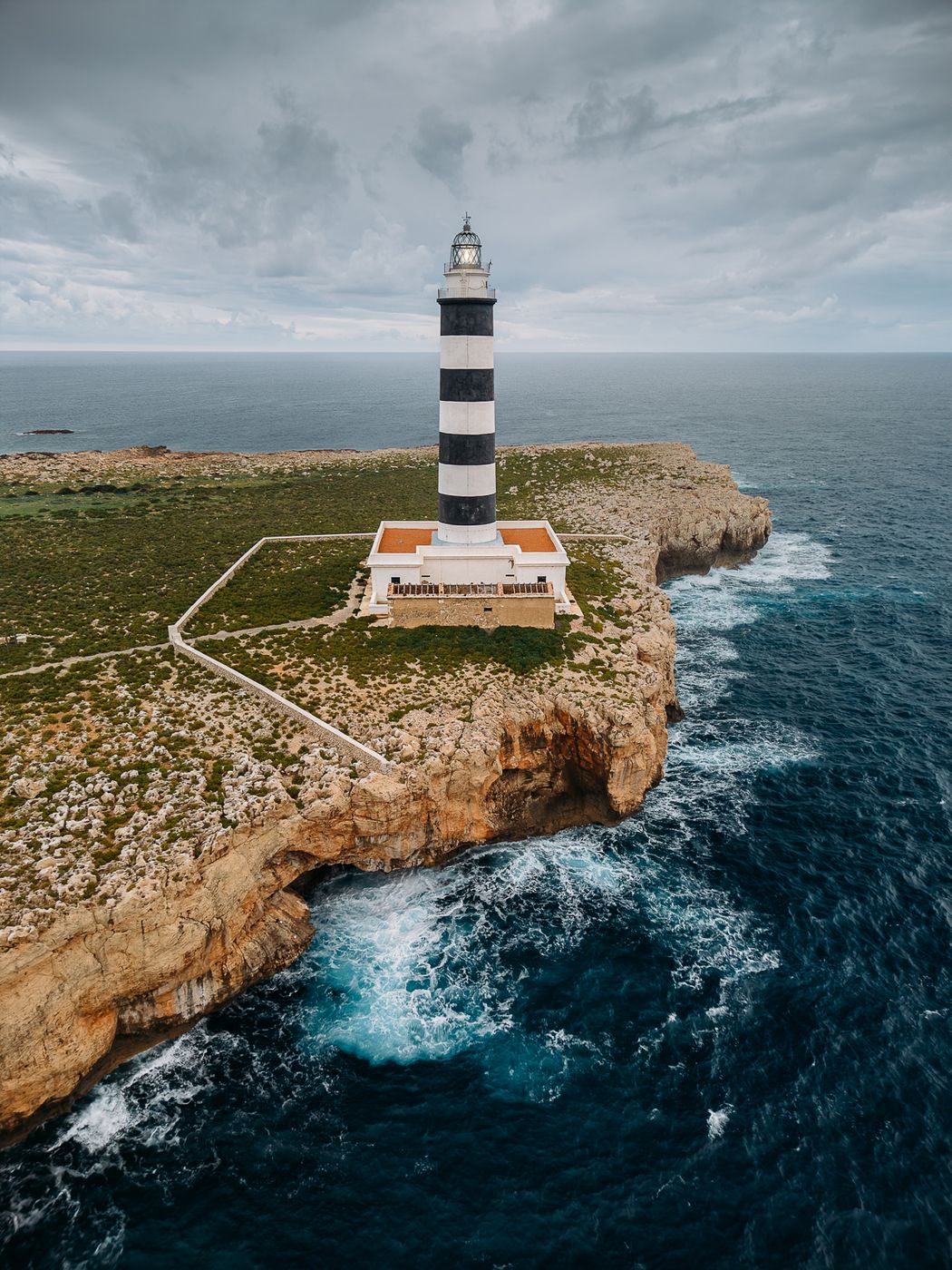 Far de l’Illa de l’Aire (Drone), Spain