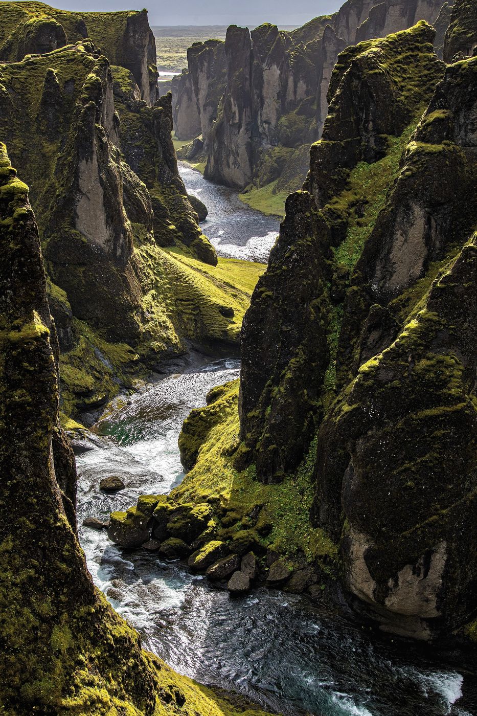 Fjaðrárgljúfur Canyon, Iceland